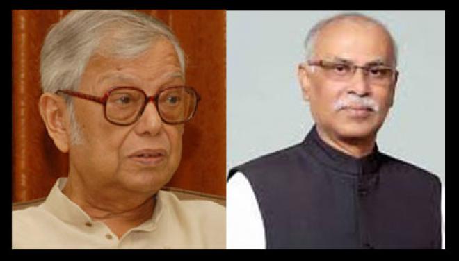 প্রয়াত এ এফ সালাউদ্দিন আহমেদ ও প্রয়াত বজলুর রহমান/ ফাইল ছবি