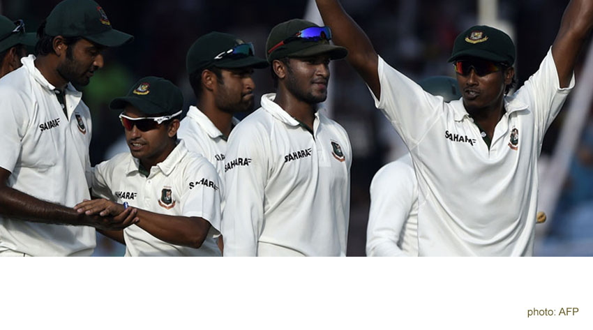 টাইগাররা জিতল ২য় টেস্টও / ছবি- এএফপি
