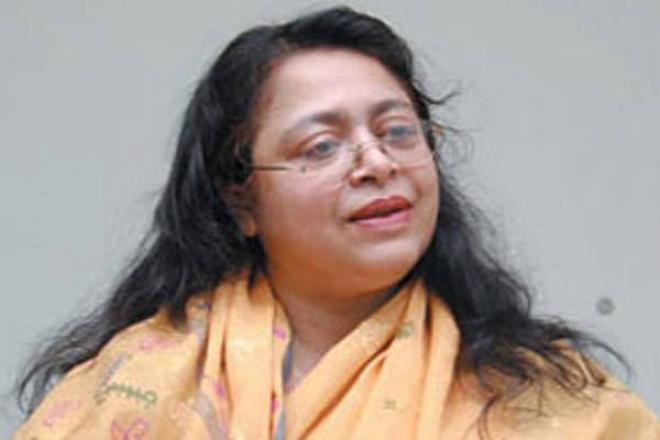 শহীদ তাজউদ্দীন আহমদের কন্যা সিমিন হোসেন রিমি / ফাইল ছবি