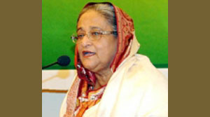 বুধবার জাতীয় মহিলা ক্রিকেট দলের সংবর্ধনায় বক্তৃতা করেন প্রধানমন্ত্রী শেখ হাসিনা