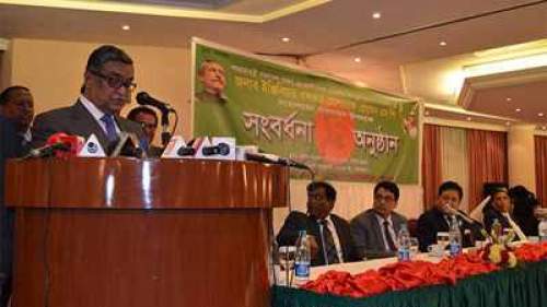 রিয়াদে প্রবাসীদের সংবর্ধনা অনুষ্ঠানে প্রবাসী কল্যাণমন্ত্রী ইঞ্জিনিয়ার খন্দকার মোশাররফ হোসেন