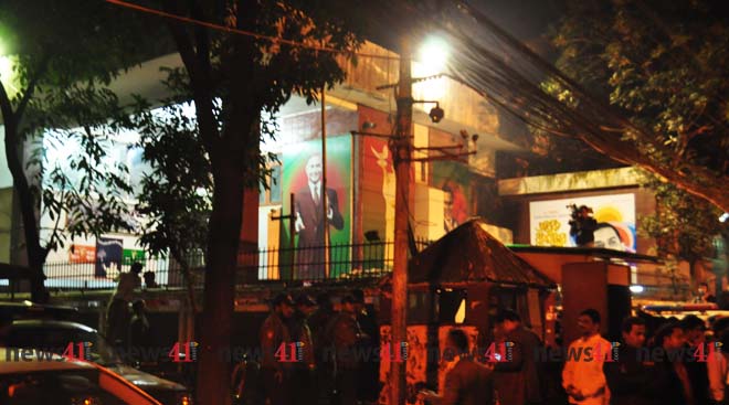 খালেদা জিয়ার গুলশানের রাজনৈতিক কার্যালয়। ছবি- নিউজ৪১
