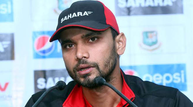 বাংলাদেশ দলের অধিনায়ক মাশরাফি বিন মুর্তজা- ফাইল ছবি