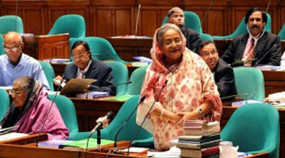 জাতীয় সংসদে বুধবার ‍বিকালে প্রশ্নোত্তর পর্বে প্রধানমন্ত্রী ও সংসদ নেতা শেখ হাসিনা বিভিন্ন প্রশ্নের উত্তর দেন।