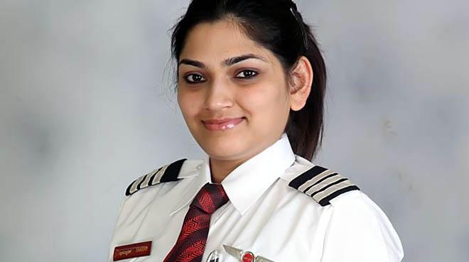 ভারতের একমাত্র মুসলিম নারী পাইলট