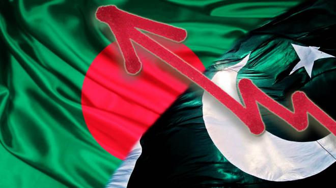 পাকিস্তানের চেয়ে এগিয়ে বাংলাদেশ