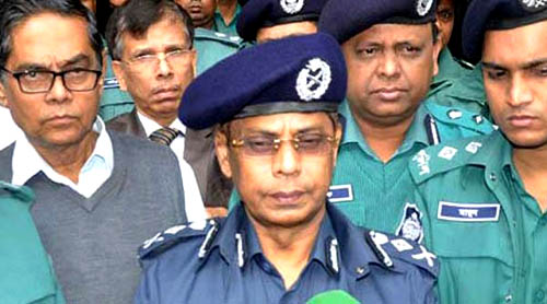 পুলিশের মহাপরিদর্শক এ কে এম শহীদুল হক - ফাইল ছবি
