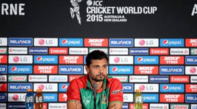 সবাই দেখেছে আমি কিছু কথা বলব না : মাশরাফি