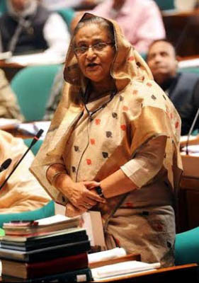আজ বুধবার জাতীয় সংসদের অধিবেশনে প্রশ্নোত্তর পর্বে বিভিন্ন প্রশ্নের উত্তর দেন প্রধানমন্ত্রী শেখ হাসিনা।