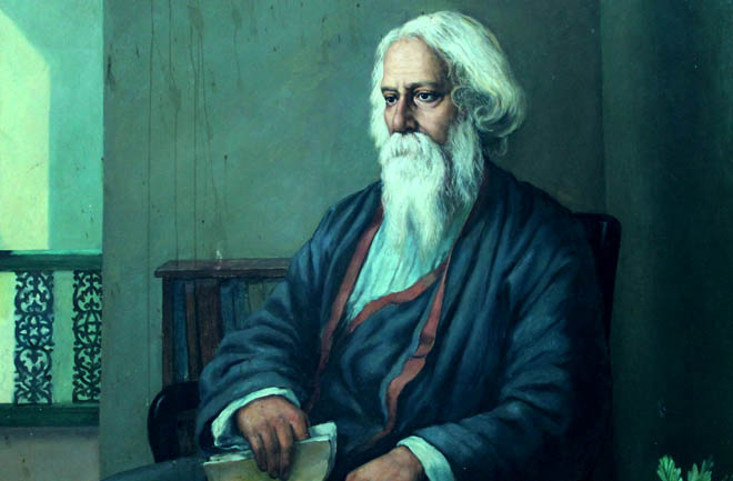 বিশ্বকবি রবীন্দ্রনাথ ঠাকুর। ছবি- সংগ্রহীত
