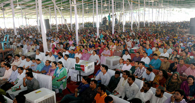 ভারতীয় পার্লামেন্টে ‘সীমান্ত বিল’ পাস ও সীমান্ত চুক্তি কার্যকর এবং ‘জাতীয় জীবনের প্রতিটি ক্ষেত্রে সফলতা অর্জনের’ জন্য প্রধানমন্ত্রী শেখ হাসিনাকে আজ গণসংবর্ধনা দেয় জাতীয় নাগরিক কমিটি।